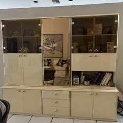 Italian Lacquer Wall Unit