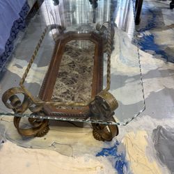 Coffee Table / Two Side Stands $500 