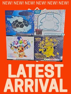 (4) Pokemon Elite Trainer Boxes BUNDLE!