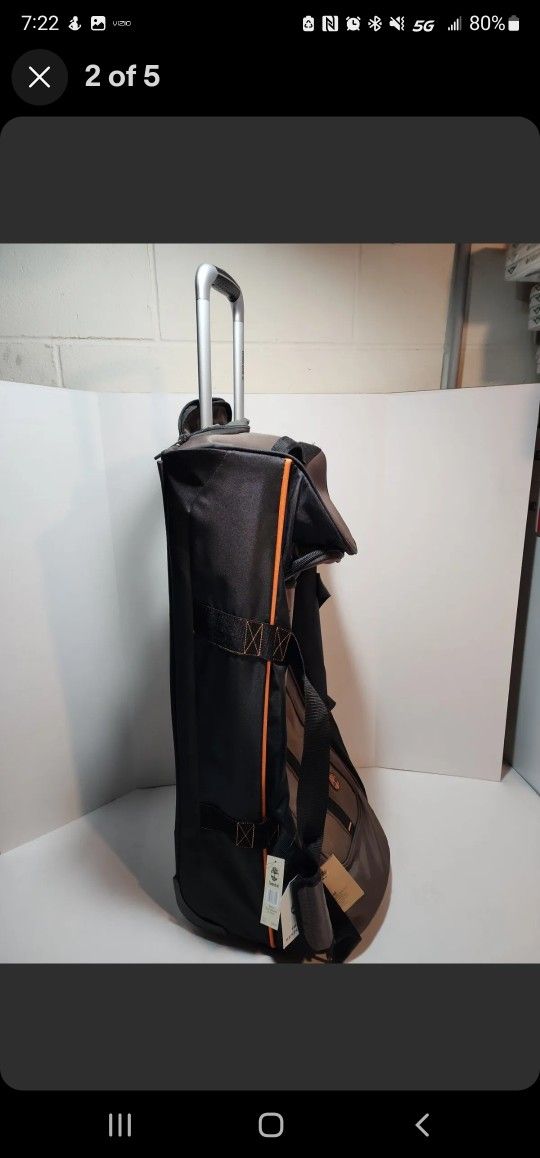 TIMBERLAND TWIN MOUNTAIN 32in WHEELED DUFFLE LUGGAGE COLLECTION