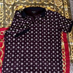 Designer Luxury Monogram Polo 