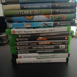 xbox And PlayStation Games