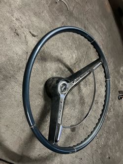 1963 impala OG steering wheel