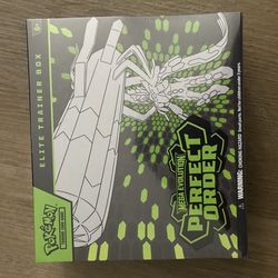 Pokemon perfect order ETB