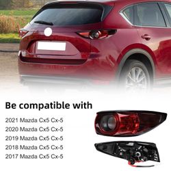 2017 to 2021 Mazda CX-5 Passenger Side Outer Rear Halogen Tail Light