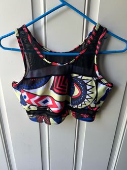 Geometric Print SwimSet Top/Bottom - Multicolor