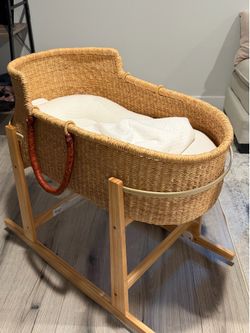 Baby Design Dua woven bassinet