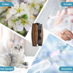 VCK Air Purifiers for Bedroom, H13 True HEPA Dual Filter Air Purifier for Home, Living Room, Cleans Up to 529 Sq Ft in 1 Hour, with Sleep & Mute Mode,