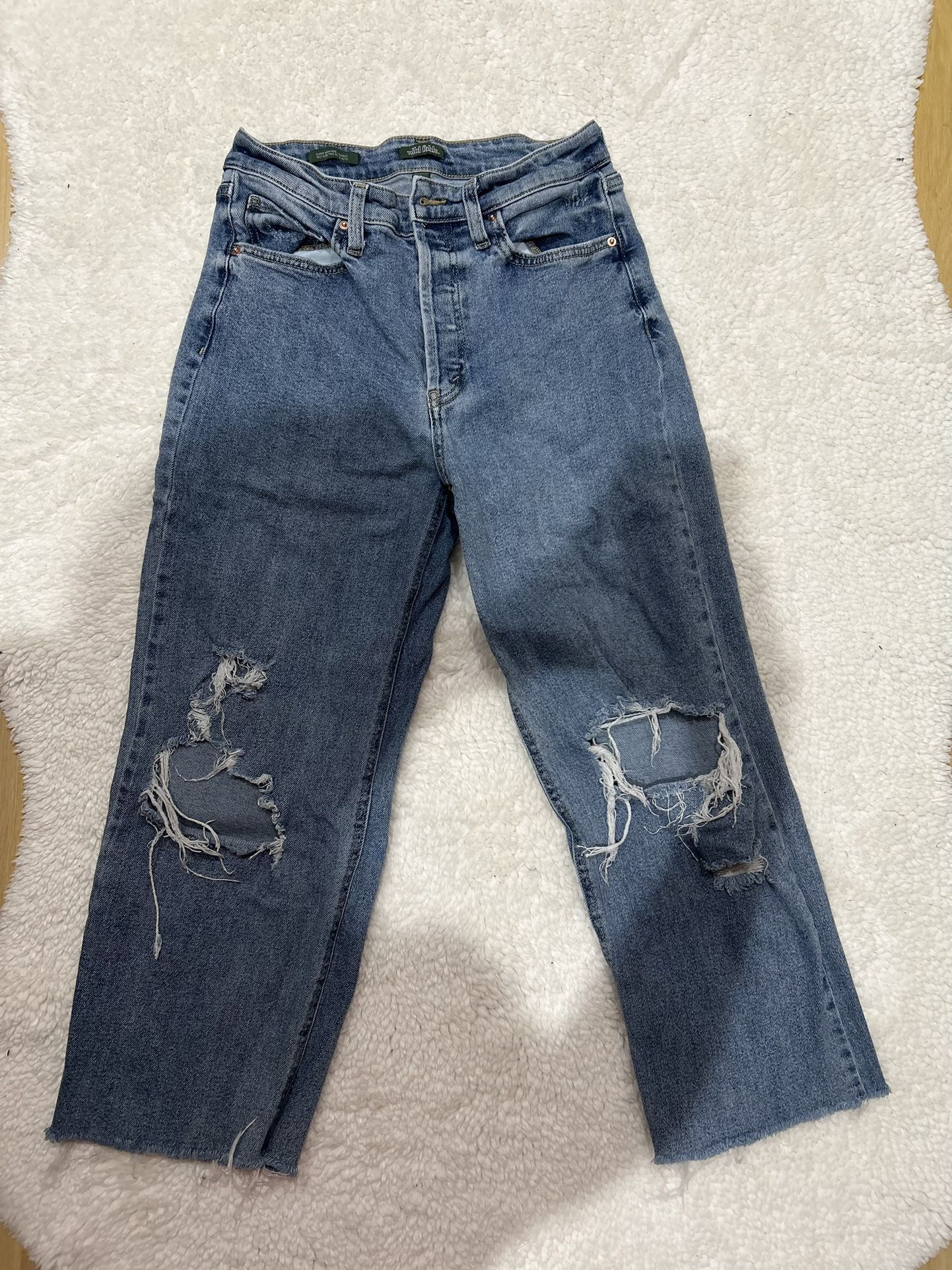 Ripped Denim Jeans