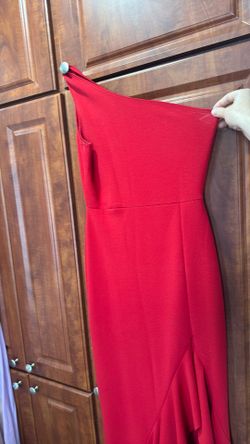 Pretty little thing red dress