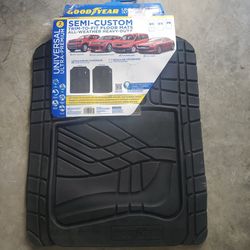 Goodyear Semi-custom trim to fit floor mats heavy duty