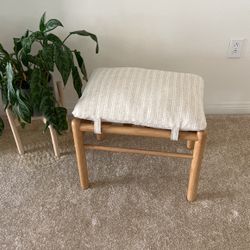 Wood Ottoman