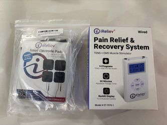 iReliev TENS+EMS Muscle Stimulator/Pain relief