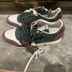 Reebok x Highs And Lows CL LTHR CTM HAL French Roast Green Coffee V53670 Sz 12