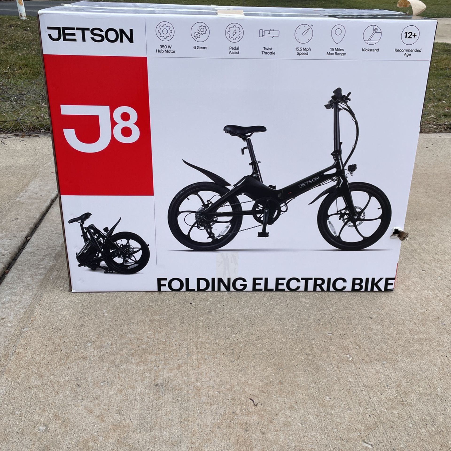 Jetson/ J8/ Folding Electric Bike/