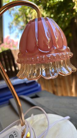 Pink Dimmable electric candle warmer lamp