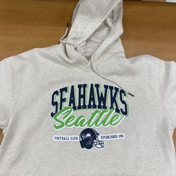 Women Seattle Seahawks XL crop top sweatshirt 