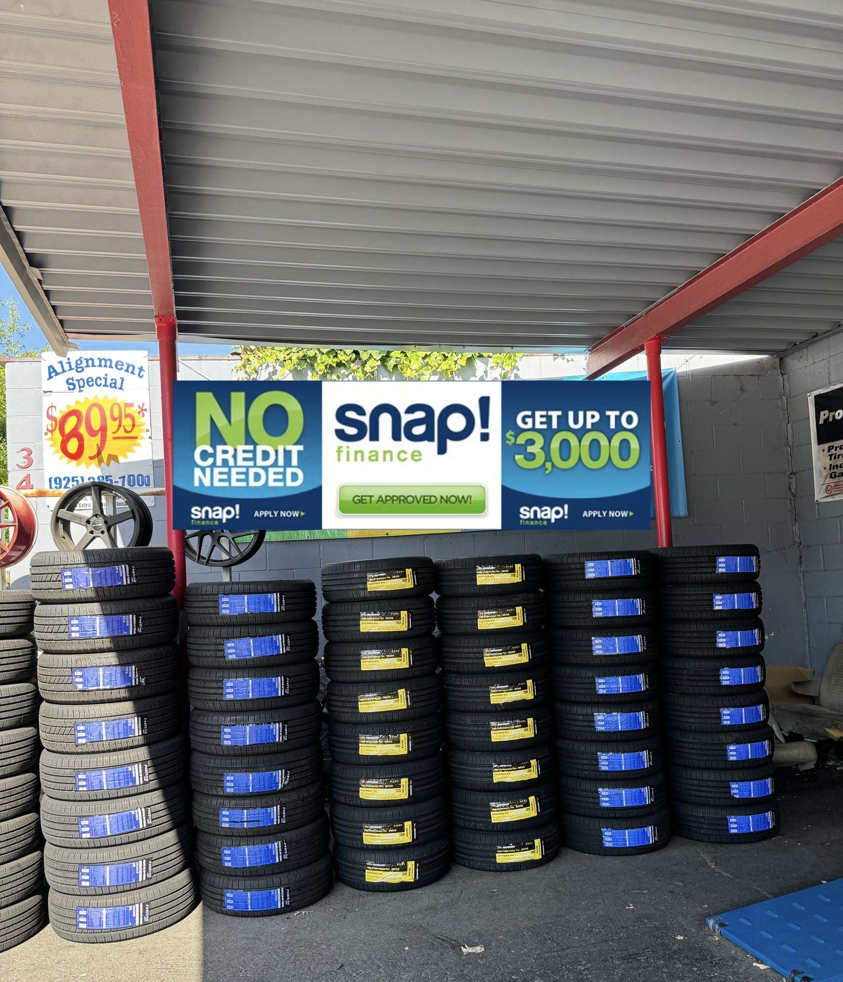 215-55-17 Tires 29$ Down Payment Only