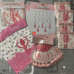 Ballerina party supplies