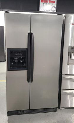 Kenmore Side By Side Stainless Steel Refrigerator Fridge

