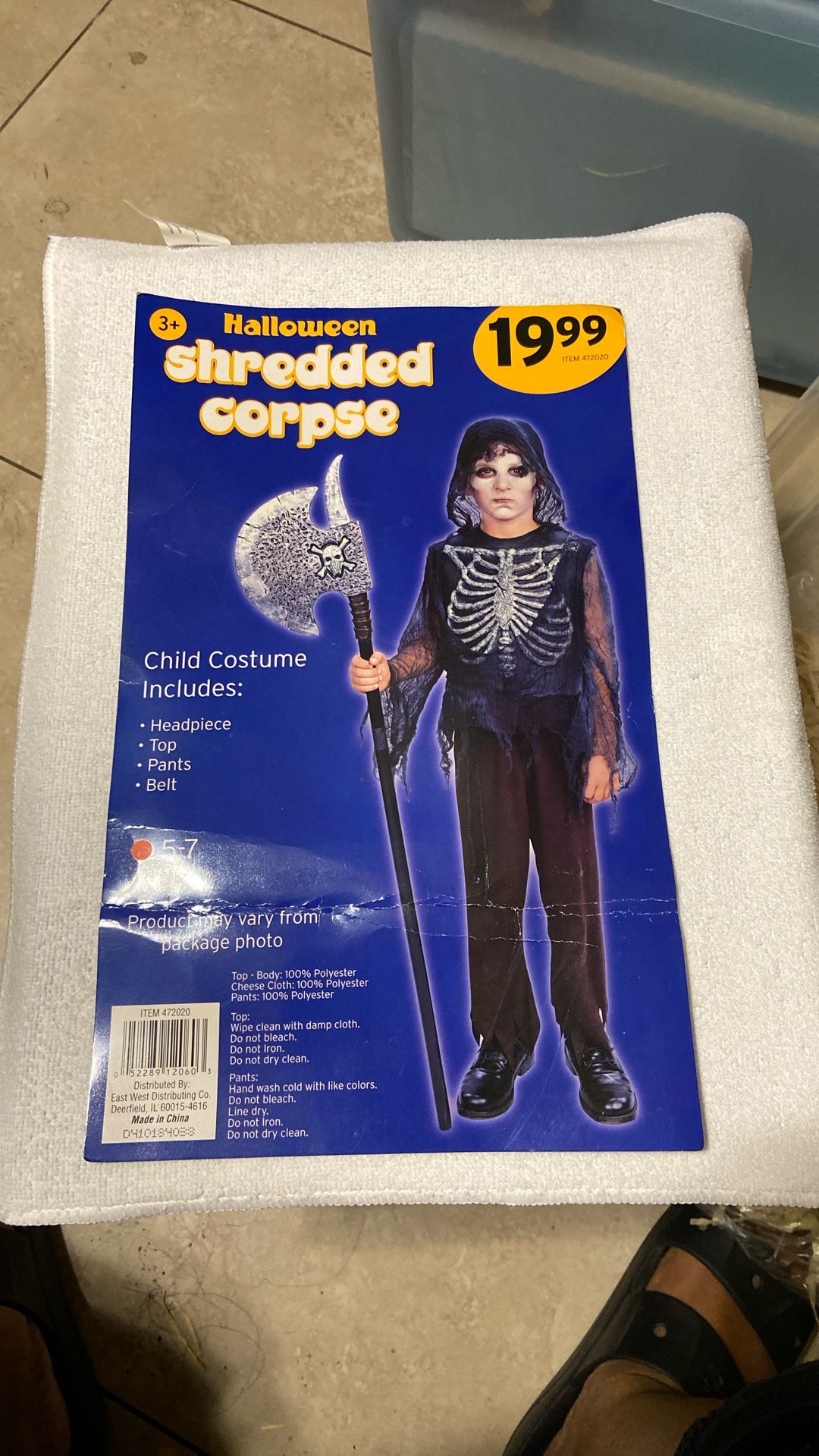 Child’s Corpse Costume