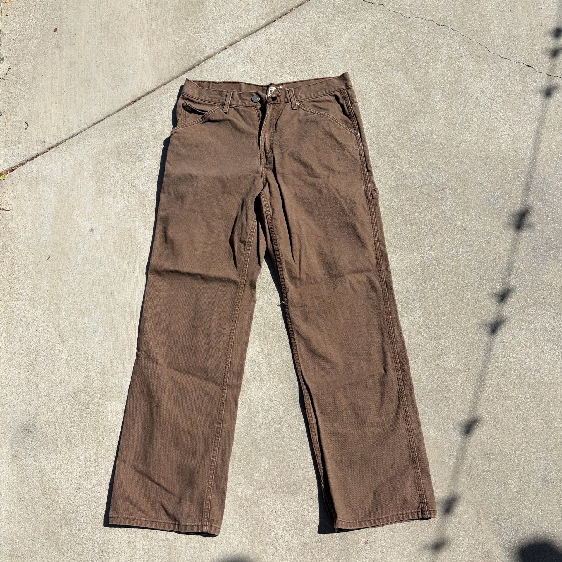 Schmidt workwear brown pants 34x32