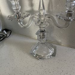Glass Decor  $5  Has Small Chip On Bottom . Sturdy Useable 