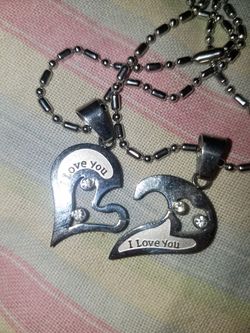 I love u Necklace