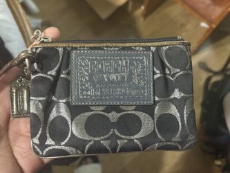 Small Coach Wristlet