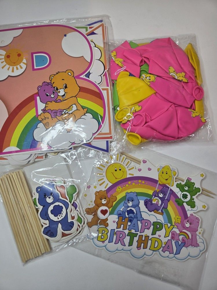 #1 Care Bear Birthday Party Supplies