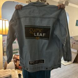 Cobra Game Leaf Jean Jacket