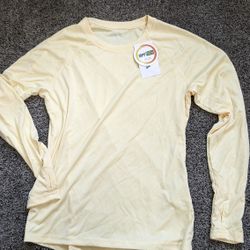 Yellow Running/Exercise Shirt