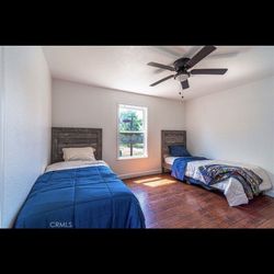 Twin Beds And mattress With Chest