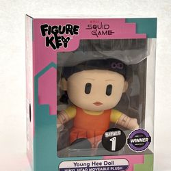 Squid Game Young Hee Vinyl Head Plush