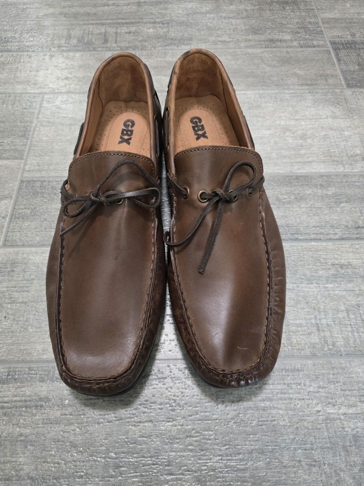 Size 13 Mens GBX Brown Henley Loafers