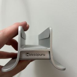 Minisopuru Mac mini Dock Support M.2 NVMe/SATA SSD, 5 in 1 Stand & Dock