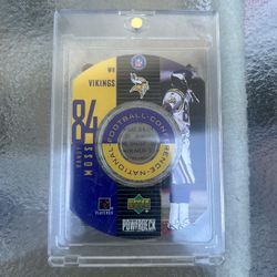 1999 Randy Moss Upper Deck Power Deck Inserts🔥