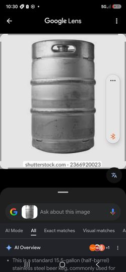Full  never tapped