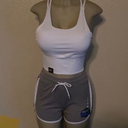 Women’s Two Piece Workout Short Set 