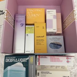 Style Korean 11pc Skincare Set with Serums and Sunscreen