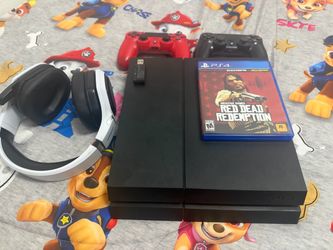 🎮 PS4 FAT + 2 CONTROLES + RED DEAD REDEMPTION 2 + AURICULARES GAMING 🔥