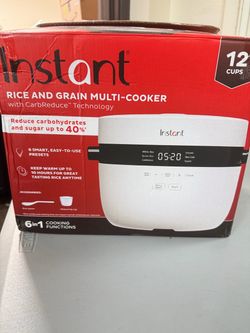 Instant Rice and Grain Multi-Cooker 12 Cup