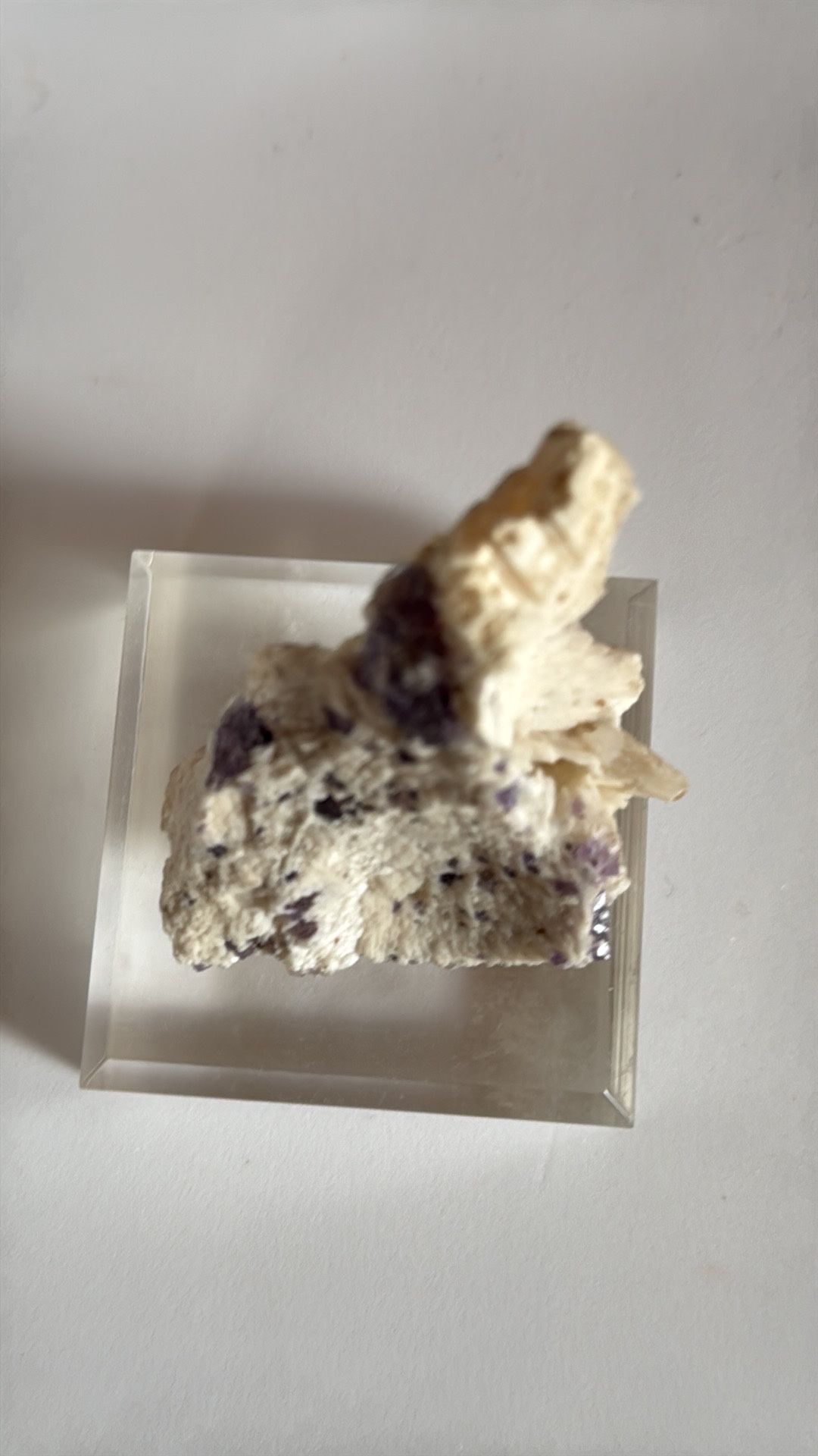 Purple Fluorite In Matrix 