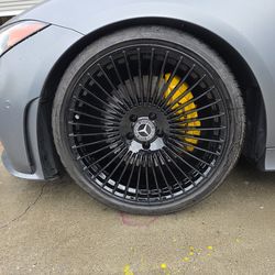 20"new Staggerd Wheels & New  lexani Tires For MERCEDES BENZ CLS450 2021