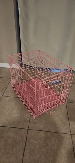 Pink Dog Crate
