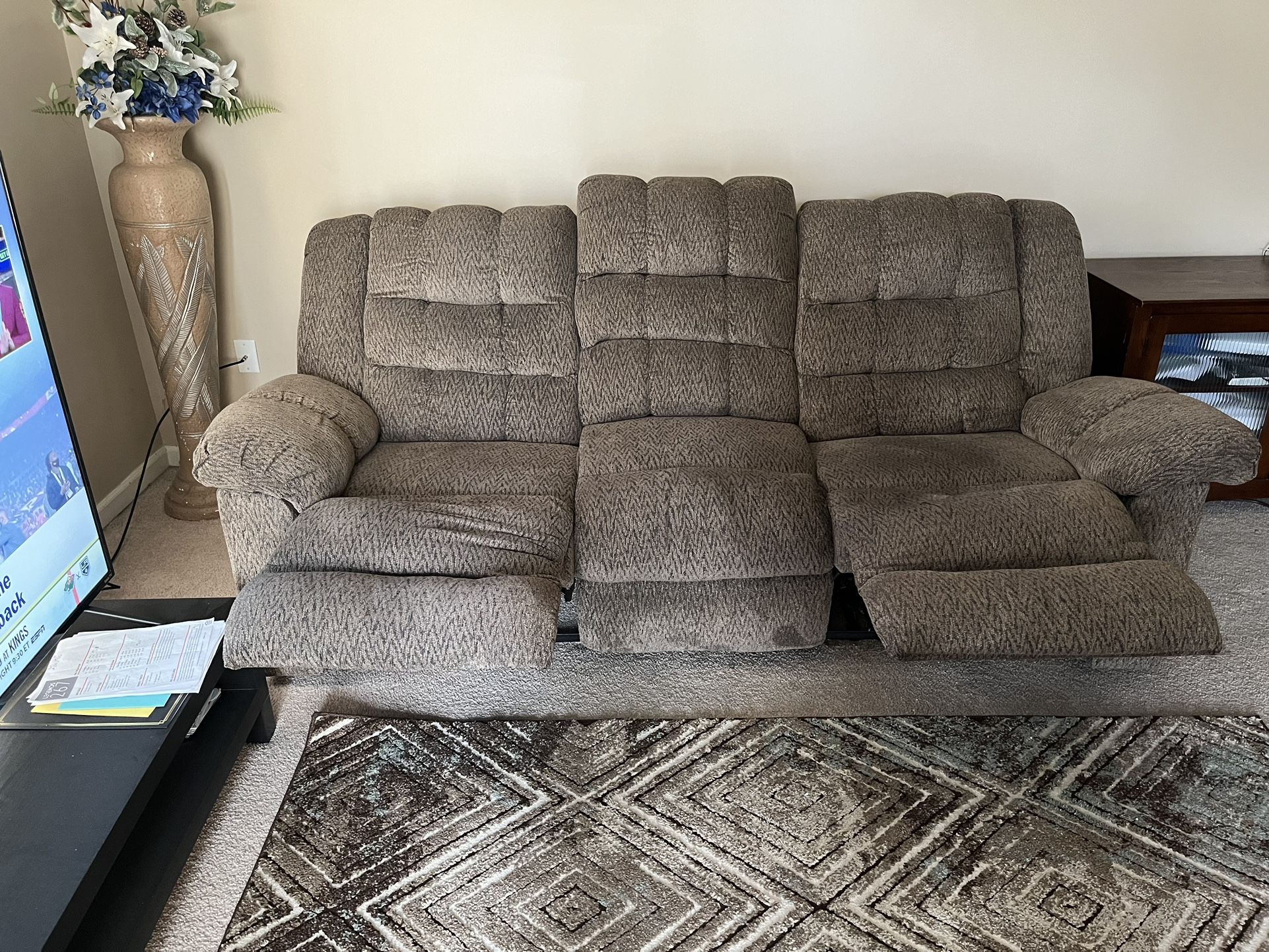 Couch- Two Reclining Sectionals- Must Be Gone This Weekend!