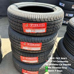 215/55R17 FULLRUN Set of Tires Installed and Balanced Set de Llantas Nuevas Instaladas y Balanceada