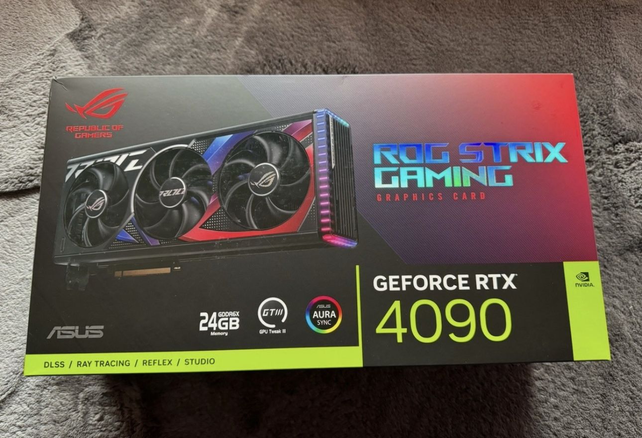 ASUS ROG Strix OC NVIDIA GeForce RTX 4090 24GB Gaming graphics Card