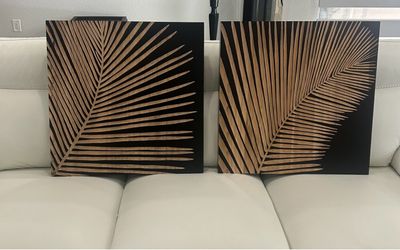 Z Gallerie Wooden Wall Décor – Set of 2