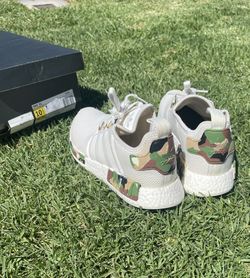 Adidas nmd top custom camo